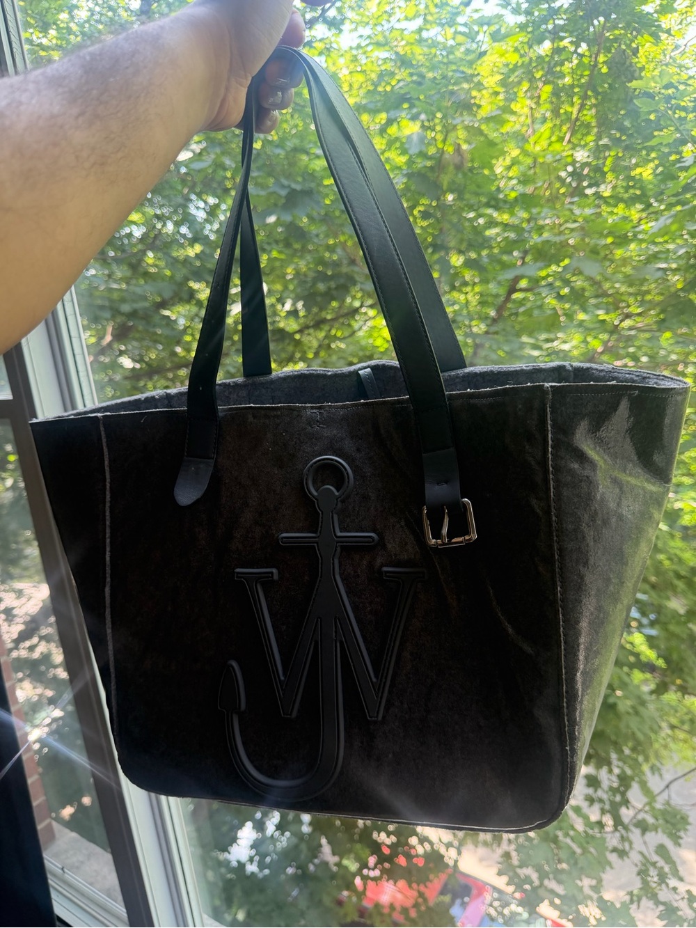 B JW Anderson Logo Tote Bag